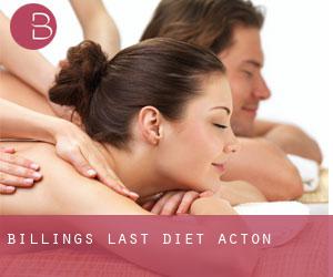 Billings Last Diet (Acton)