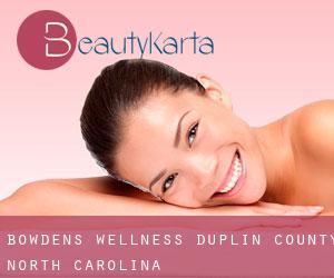Bowdens wellness (Duplin County, North Carolina)